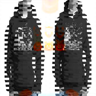 German Shepherd Ghost Halloween Dog Lovers Hoodie - Thegiftio