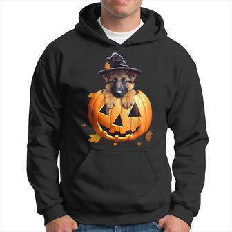 German Shepherd Puppy Halloween Magic Hoodie | Seseable UK