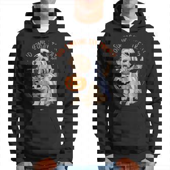 Ghost Labrador Puppy Treats Halloween Labrador Dog Hoodie - Thegiftio UK