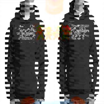 Gingerbread Cowboy Christmas Cookie Baker Western Howdy Vibe Hoodie | Seseable UK