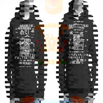 Gingerbread House Construction Crew Christmas Hoodie | Seseable UK