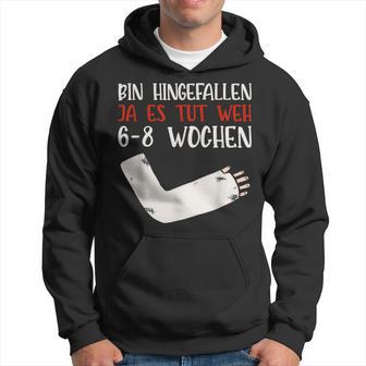 Gips Armbbruch erlag Gute Besserung S Kapuzenpullover - Geschenkecke