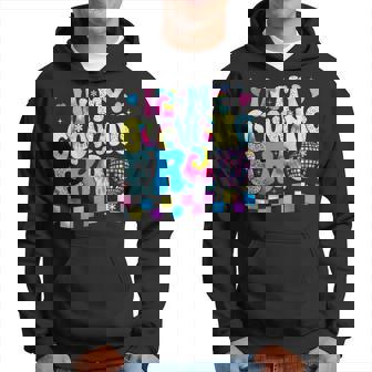 In My Glowing Era Tie Dye Bright Hello Summer Vacation Trips Hoodie - Thegiftio UK