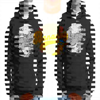 Lets Go Bananas Banana Playing Baseball Baseball Player Hoodie | Mazezy