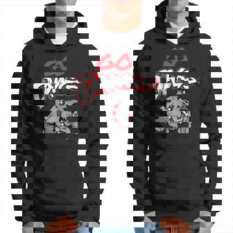 Go Dawgs Dog Bulldogs Hoodie - Monsterry