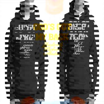 God's Got My Back Shadrach Meshach Abedne Brandon Lake Merch Hoodie - Thegiftio UK