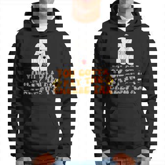 You Gotta Pay The Cheese Tax Poodle Hoodie - Monsterry