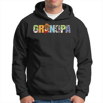 Grandpa Of The Birthday Western Rodeo Boy Family Matching Hoodie - Thegiftio UK