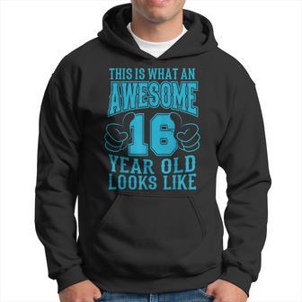 This Is What A Great 16 Years 16Th Birthday Hoodie - Thegiftio UK
