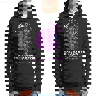 Great I Wear Purple For My Grandpa Alzheimer's Awareness Hoodie - Monsterry