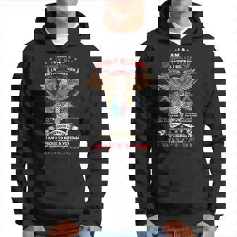 I Am A Grumpy Old Veteran I Served I Sacrificed Us Flag Hoodie - Seseable
