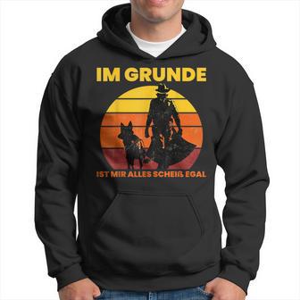 Im Grunde Ist Mir Alles Scheiß Egal Kapuzenpullover - Geschenkecke