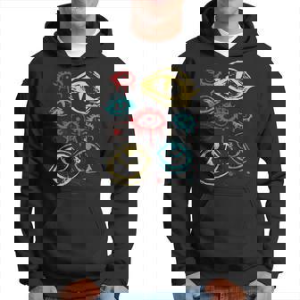 Grunge Clowncore Dreamcore Weirdcore Mall Goth Hoodie - Thegiftio