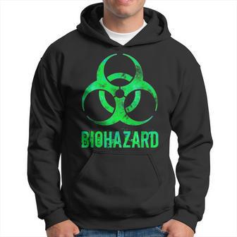 Grunge Style Biohazard Toxic Distressed Novelty Hoodie - Thegiftio UK