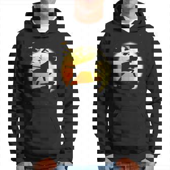 Gsp Dog Scary And Moon Halloween Costume Hoodie - Monsterry