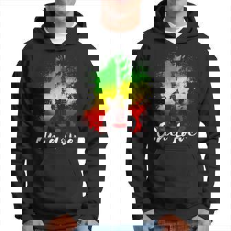 Guitar Reggae Music Rastafarian Jamaica One Pride Love Hoodie - Seseable