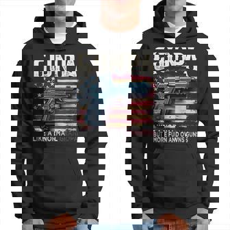 Gunpa Like A Normal Grandpa But More Fun And Owns Guns Usa Hoodie | Mazezy