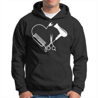 Hairdresser Salon Barber Hairstylist Hairdresser Kapuzenpullover - Geschenkecke