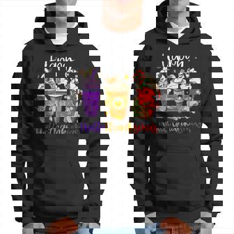 Hallothanksmas Gnomes Halloween Thanksgiving Merry Christmas Hoodie - Thegiftio UK