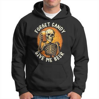 Halloween Beer Drinker Trick Or Treat Spooky Alcoholic Hoodie - Thegiftio UK