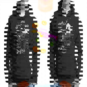 Halloween Ghost Monster Truck Costume Toddler Boys Kid Youth Hoodie - Thegiftio UK