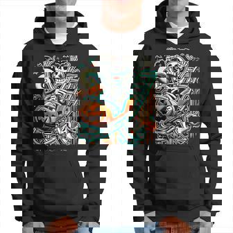 Halloween Skeleton Roller Coaster Hoodie - Monsterry