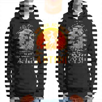 Halloween Witch Why Yes Actually I Can Drive A Stick Hoodie | Mazezy