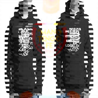 Hand I Have Faith I Flannel Vinotinto I Venezuela I Vzla Hoodie - Monsterry