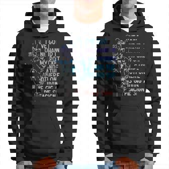 Hand In My Pocket And The Other One Is Giving A Peace Sign Hoodie - Monsterry