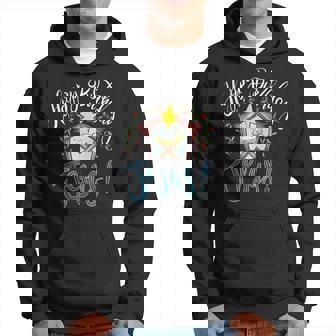 Happy Birthday Jesus Christmas Pajama Holiday Xmas Clothing Hoodie - Monsterry