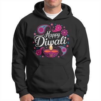 Happy Diwali Deepavali Diwali Festival Indian Hindu Hinduism Hoodie - Thegiftio UK
