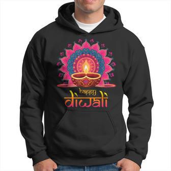 Happy Diwali Deepavali Hindu Indian Festival Of Lights Hoodie - Thegiftio UK