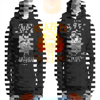 Happy Thanksgiving Coolest Turkey Boy Hoodie | Mazezy