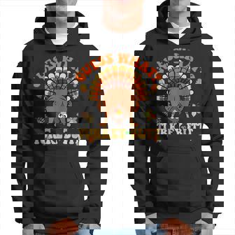Happy Turkey Day 2024 Thanksgiving Turkey Butt Family Hoodie - Thegiftio UK
