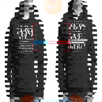 Harris Waltz 2024 Obviously Kamala Harris Tim Walz 2024 Hoodie | Mazezy