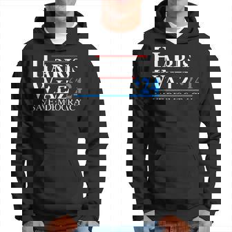 Harris Waltz 2024 Vice President Kamala Harris Tim Walz 2024 Hoodie | Mazezy