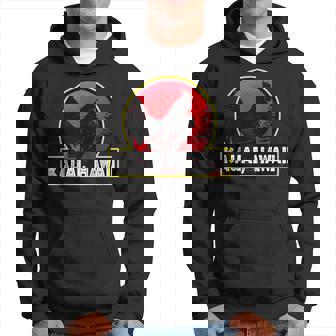 Hawaii Kauai Vintage Hawaiian Surfing Garden Island Hoodie - Thegiftio UK