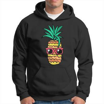 Hawaiian Pineapple Fruit Aloha Beach Summer Hoodie - Monsterry