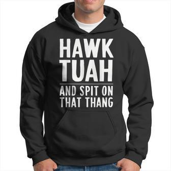 Hawk Tuah White Trash Party Attire Hillbilly Costume Hoodie - Monsterry UK