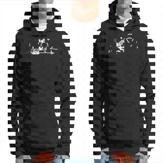 Heartbeat Bulldog Francés Frenchie Dog Dueño Sudadera - Regaloses
