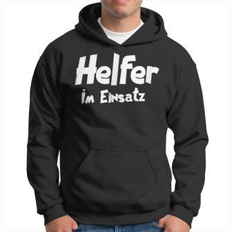 Helfer Im Einatz Hilfsbereiter Helfer Im Einatz Hil Kapuzenpullover - Geschenkecke