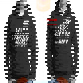 Hello Karen Need Speak Manager Costume Halloween Party Hoodie - Seseable