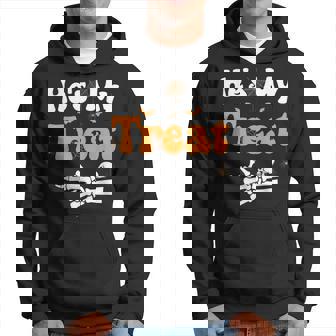 He's My Treat Skeleton Couples Matching Couple Halloween Hoodie - Thegiftio UK