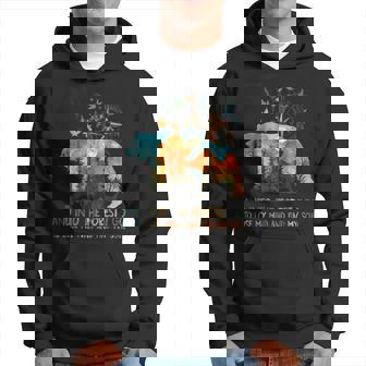 Hiking And Into The Forest I Go To Lose My Mind Camping Bear Hoodie - Monsterry