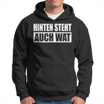 Hinterten Steht Auch Wat Berlinerian Dialekt Schnauze Kapuzenpullover - Geschenkecke