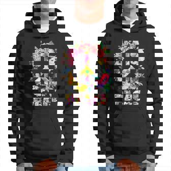 Hippie Symbole De Paix Fleur Colorée Idée Cadeau Enfant Sweat à capuche - Cadeauxyz