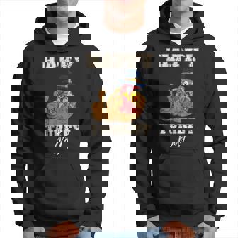 Holiday Party Thanksgiving Happy Turkey Day Feast Hoodie - Monsterry