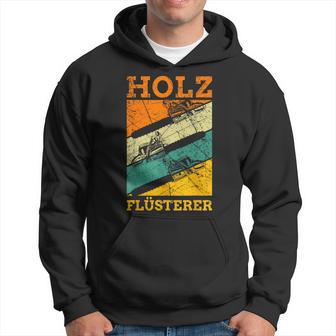 Holzflüsterer Retro Lumberjack intage Slogan Kapuzenpullover - Geschenkecke