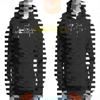 Hombre Pesca Latido Del Corazón Pescador Pesca Sudadera - Regaloses