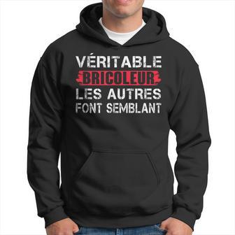 Homme Bricoleur Original Drôle Idée Humour Papa Rigolo Noël Sweat à capuche - Cadeauxyz